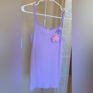 J Crew Tank Top with Flowers